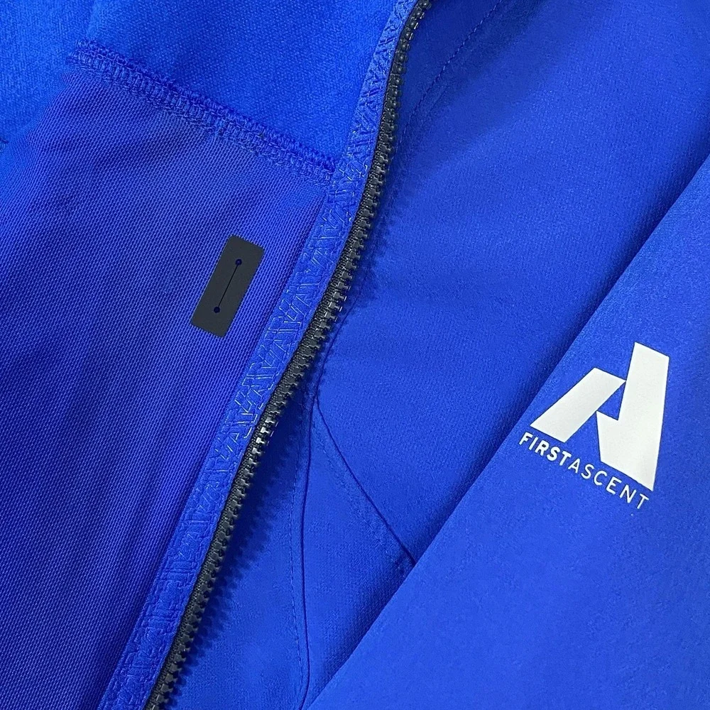New Eddie Bauer First Ascent‎ Lightweight Jacket Mens L Sandstone Outdoor Hiking